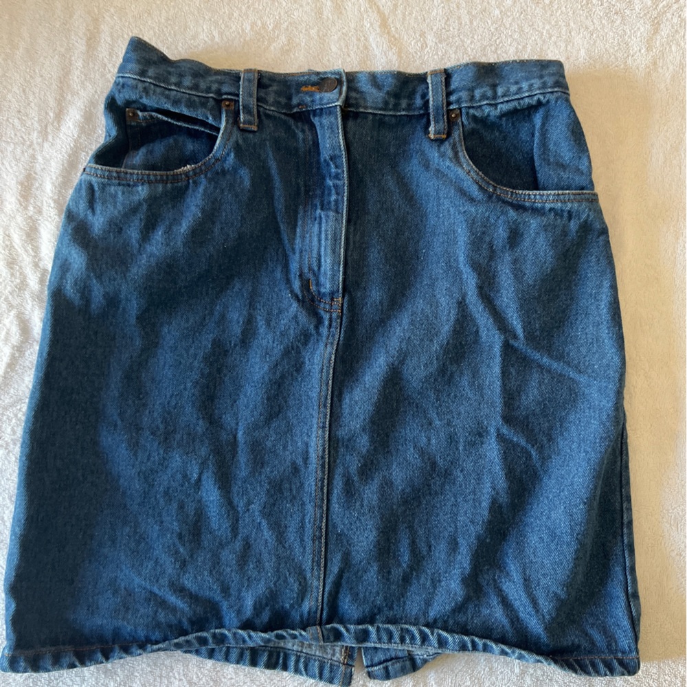 Bill Blass denim skirt